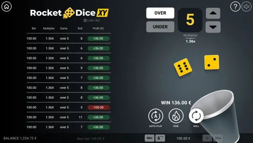 Rocket Dice XY