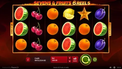 Fruit and 7s